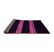 Sideview of Abstract Pink Modern Rug, abs5319pnk