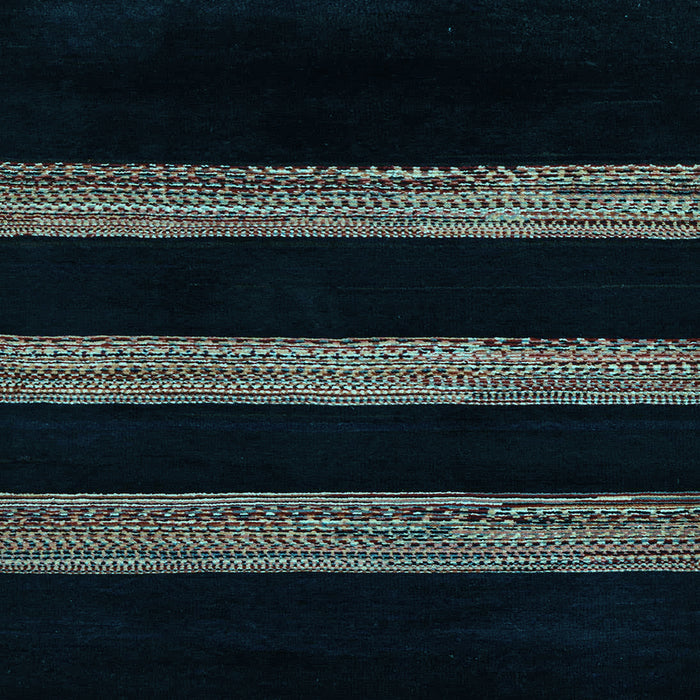 Square Abstract Light Blue Modern Rug, abs5319lblu