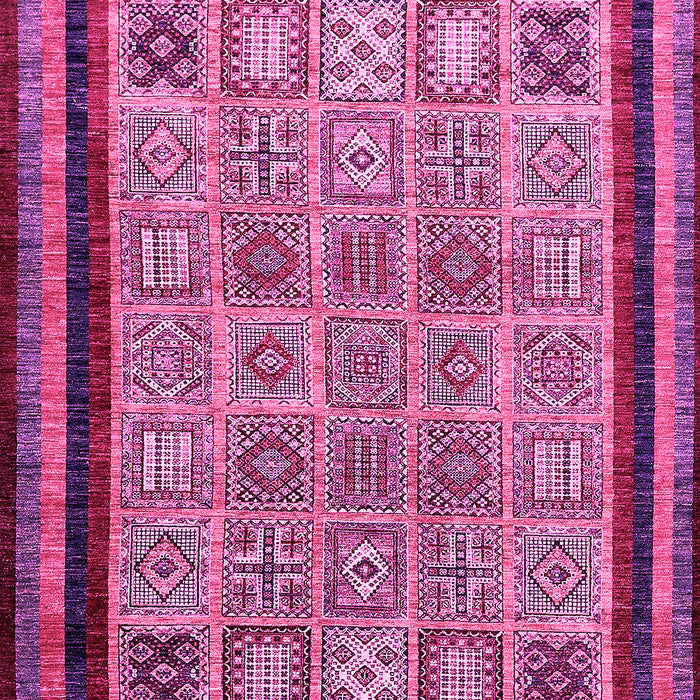 Abstract Pink Modern Rug, abs531pnk
