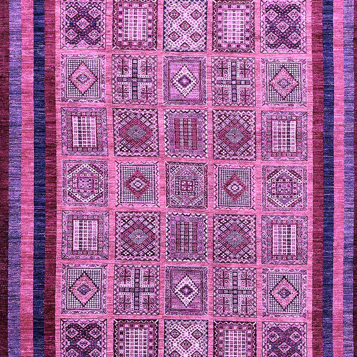 Abstract Purple Modern Rug, abs531pur