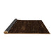 Sideview of Abstract Bakers Brown Modern Rug, abs5320