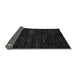 Sideview of Abstract Gray Modern Rug, abs5320gry