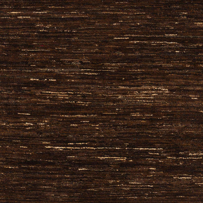 Machine Washable Abstract Bakers Brown Rug, wshabs5320