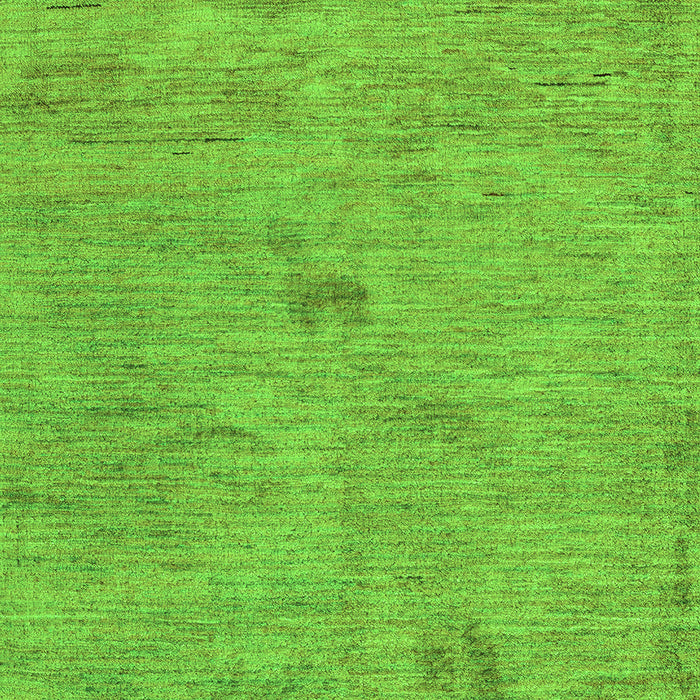 Machine Washable Abstract Green Modern Area Rugs, wshabs5321grn