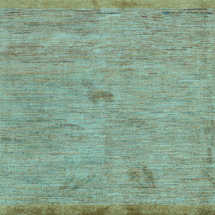 Square Machine Washable Abstract Light Blue Modern Rug, wshabs5321lblu