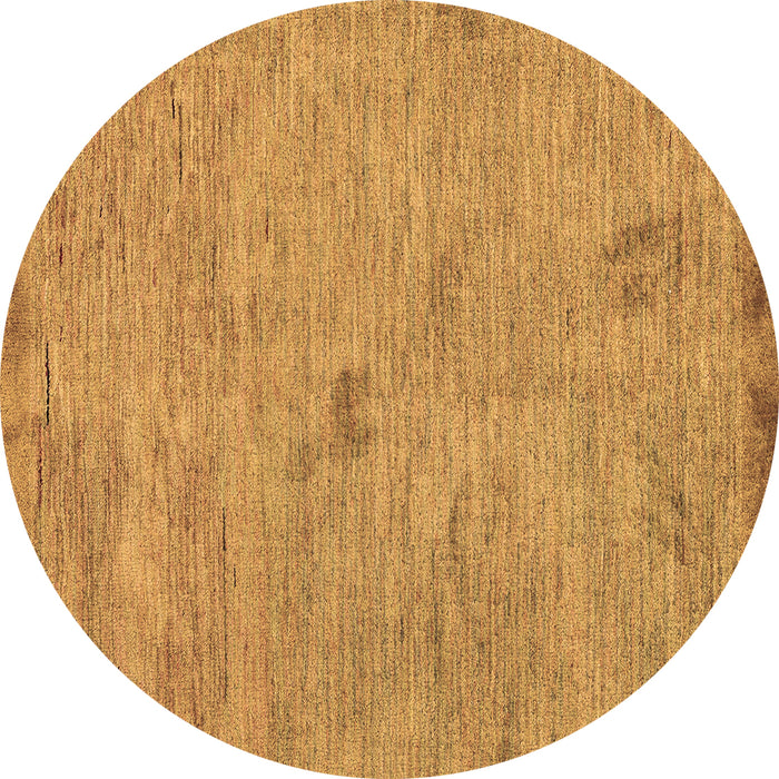 Round Abstract Brown Modern Rug, abs5321brn