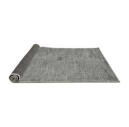 Sideview of Abstract Gray Modern Rug, abs5321gry