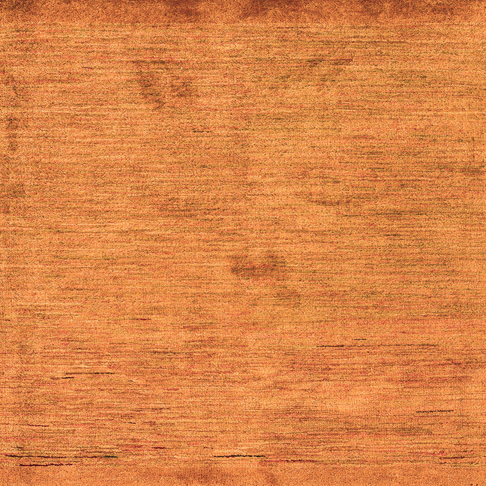 Square Abstract Orange Modern Rug, abs5321org