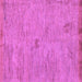 Square Abstract Purple Modern Rug, abs5321pur