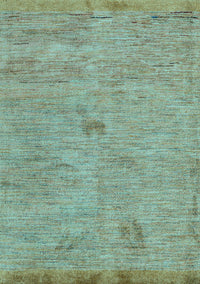 Abstract Light Blue Modern Rug, abs5321lblu