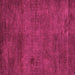 Square Machine Washable Abstract Pink Modern Rug, wshabs5322pnk