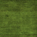 Square Abstract Green Modern Rug, abs5322grn