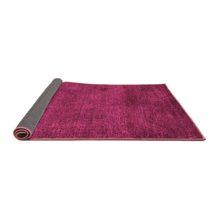 Sideview of Abstract Pink Modern Rug, abs5322pnk