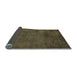 Sideview of Abstract Light Blue Modern Rug, abs5322lblu