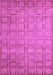 Machine Washable Abstract Purple Modern Area Rugs, wshabs5323pur