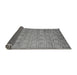 Sideview of Abstract Gray Modern Rug, abs5323gry