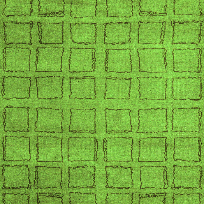 Abstract Green Modern Rug, abs5323grn