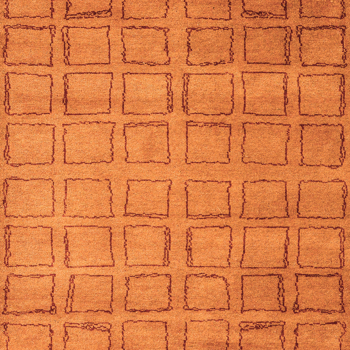 Abstract Orange Modern Rug, abs5323org