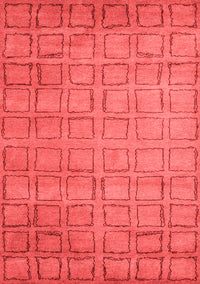 Abstract Red Modern Rug, abs5323red