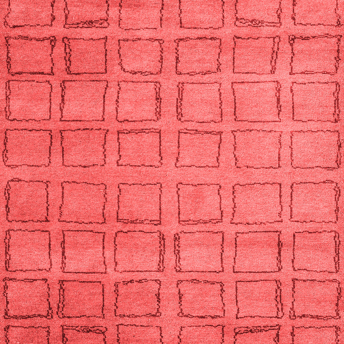 Abstract Red Modern Area Rugs
