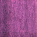 Square Abstract Pink Modern Rug, abs5324pnk