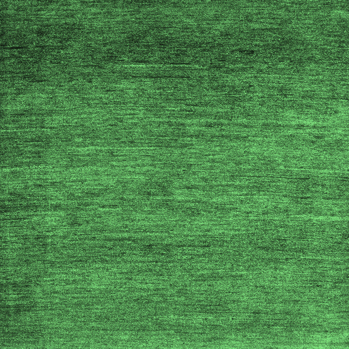 Square Machine Washable Abstract Emerald Green Modern Area Rugs, wshabs5324emgrn