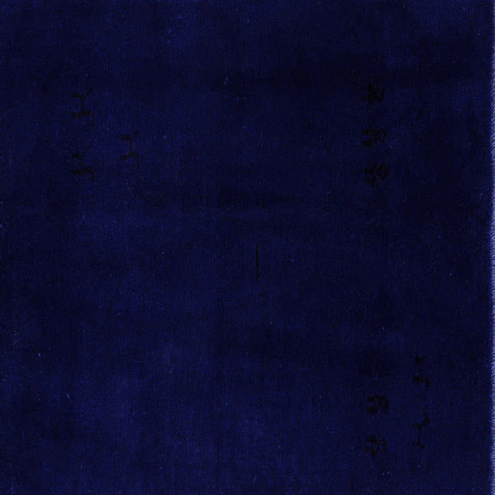 Square Abstract Blue Modern Rug, abs5325blu