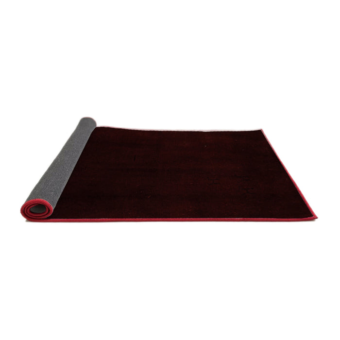 Abstract Red Modern Area Rugs