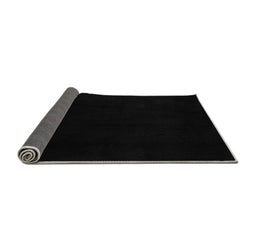 Sideview of Abstract Gray Modern Rug, abs5325gry