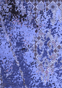 Abstract Blue Modern Rug, abs5326blu