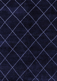 Abstract Blue Modern Rug, abs5327blu