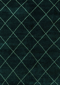 Abstract Turquoise Modern Rug, abs5327turq