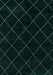 Abstract Turquoise Modern Rug, abs5327turq