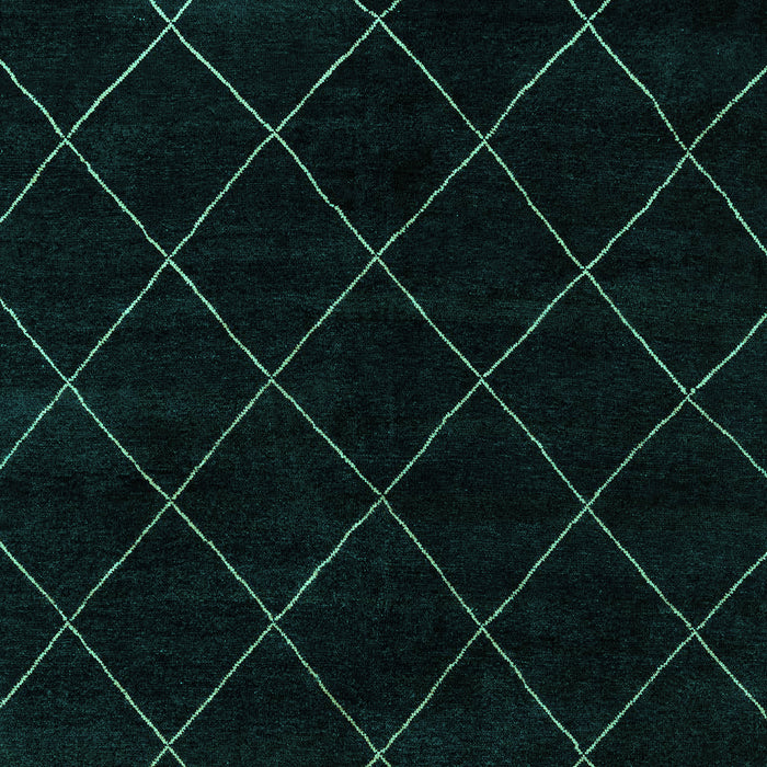 Abstract Turquoise Modern Rug, abs5327turq