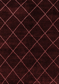 Abstract Red Modern Rug, abs5327red