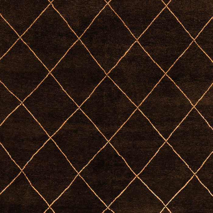 Abstract Orange Modern Rug, abs5327org