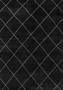 Abstract Gray Modern Rug, abs5327gry