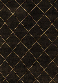 Abstract Brown Modern Rug, abs5327brn