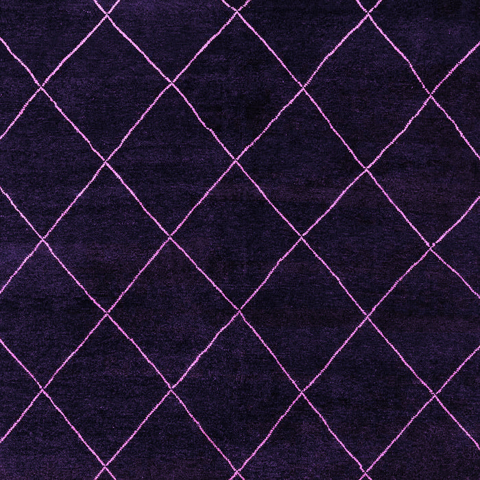 Abstract Purple Modern Rug, abs5327pur