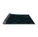 Sideview of Abstract Light Blue Modern Rug, abs5327lblu