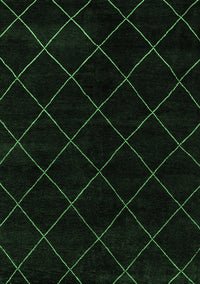 Abstract Emerald Green Modern Rug, abs5327emgrn