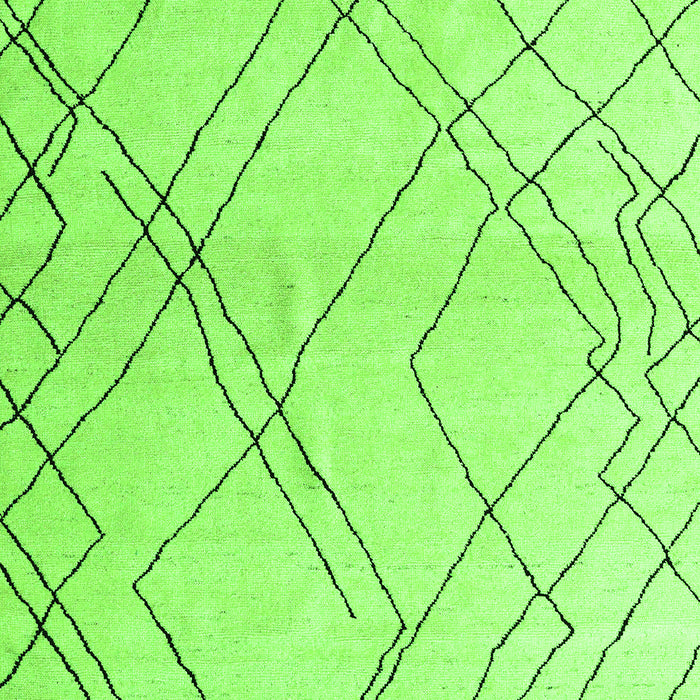 Solid Green Modern Rug, abs5328grn