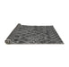 Sideview of Abstract Gray Modern Rug, abs5329gry