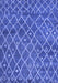 Abstract Blue Modern Rug, abs5329blu