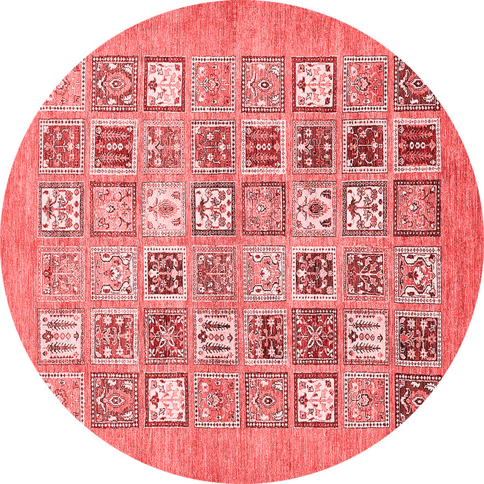 Abstract Red Modern Rug, abs532red