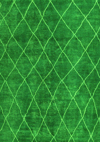 Abstract Green Modern Rug, abs5330grn