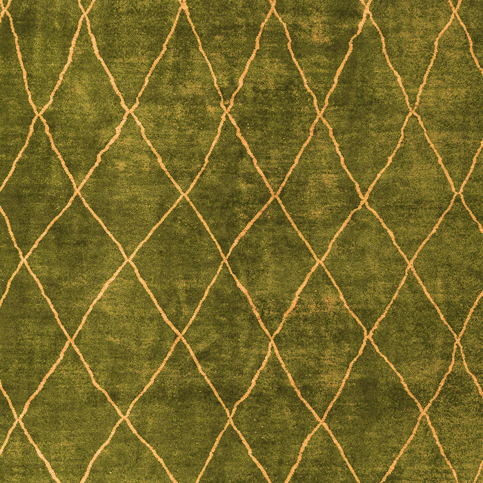 Abstract Orange Modern Rug, abs5330org