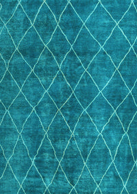 Abstract Light Blue Modern Rug, abs5330lblu