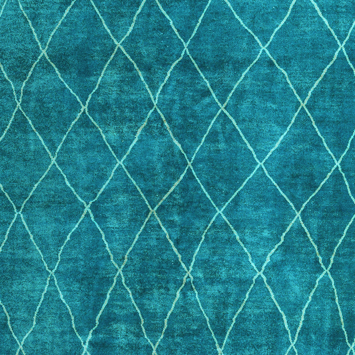 Abstract Light Blue Modern Rug, abs5330lblu