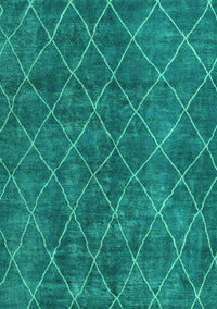 Abstract Turquoise Modern Rug, abs5330turq